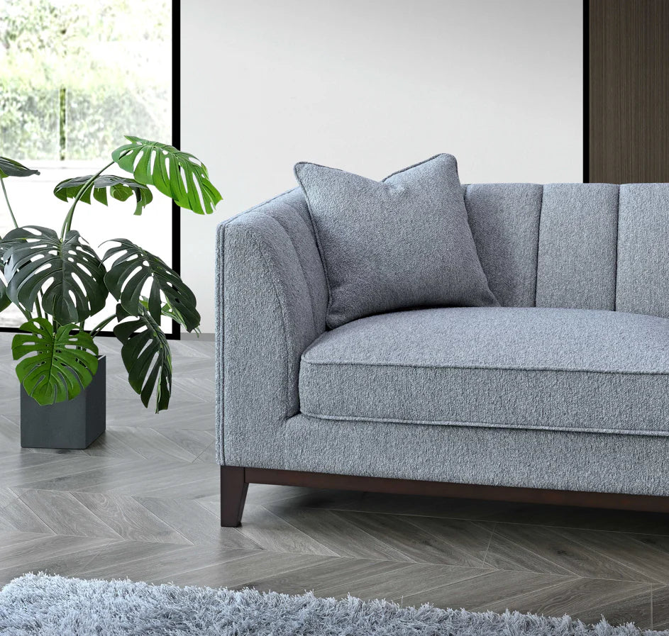 MNS Aluxo Cooper 3 Seater Sofa in Dolphin Boucle