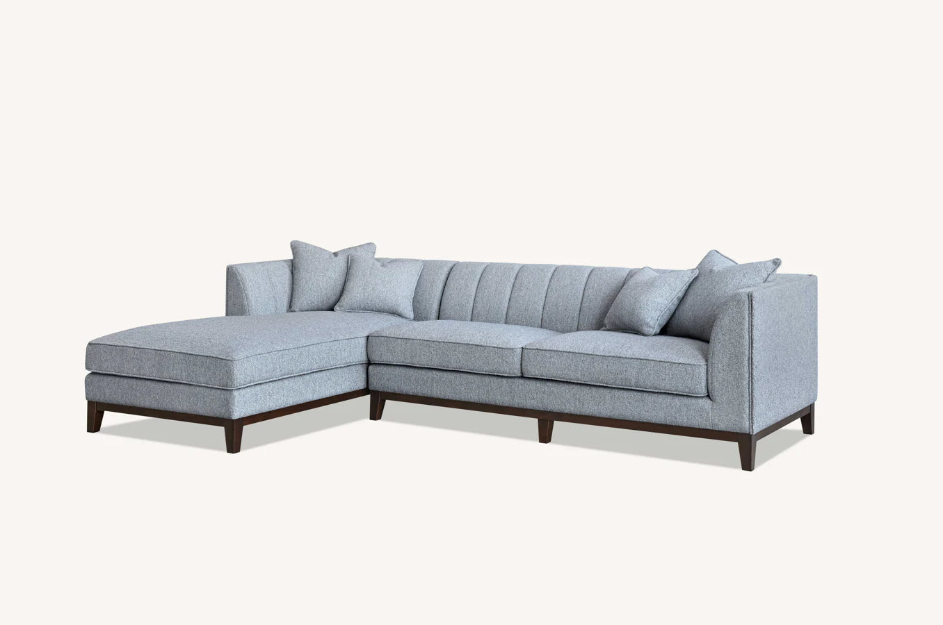 MNS Aluxo Cooper Right or Left Hand Corner Sofa in Dolphin Boucle