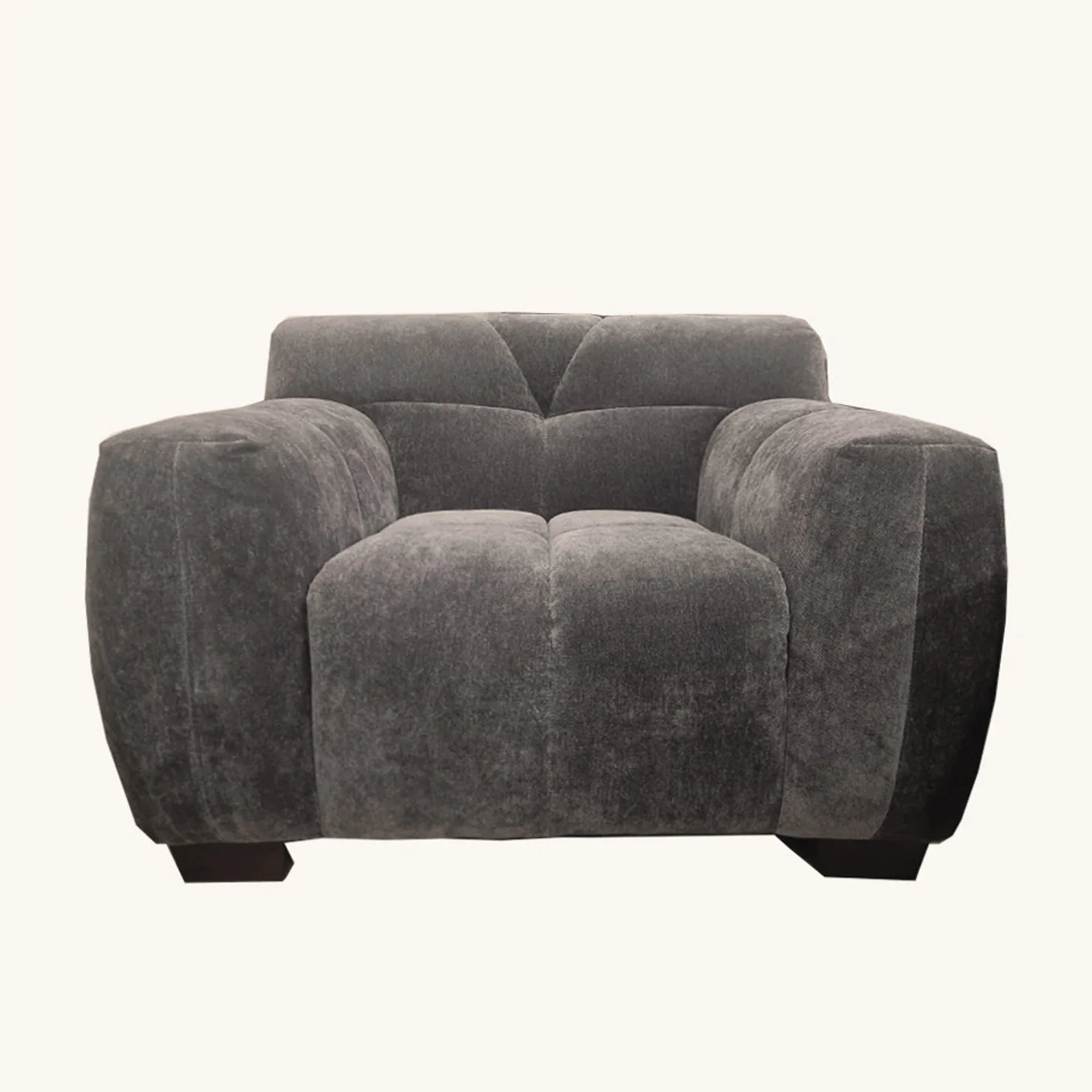 MNS Aluxo Harlem Sofa Range in Chocolate Velvet