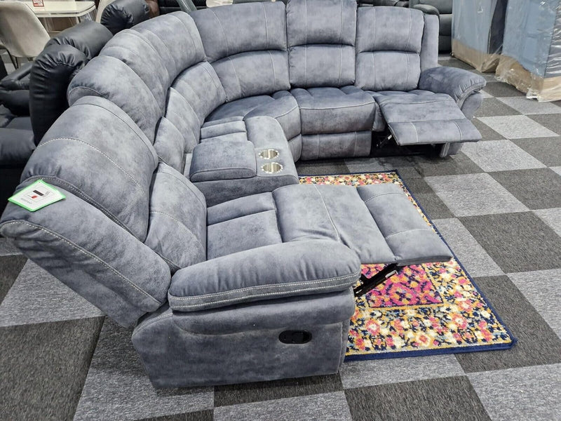 New In Design Berlin Fabric Corner Stylish Sofa