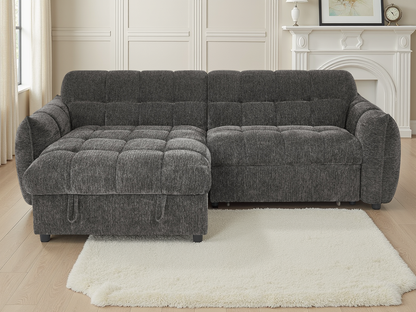 MNS Florida Sofabed Grey Universal Corner
