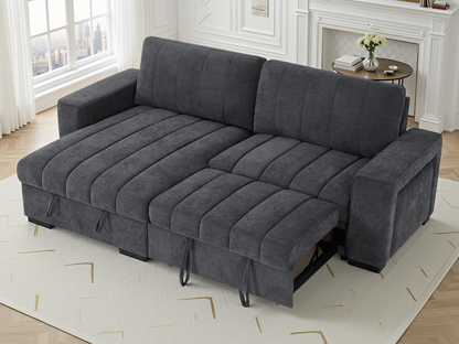MNS Franklin Sofabed Grey Universal Corner