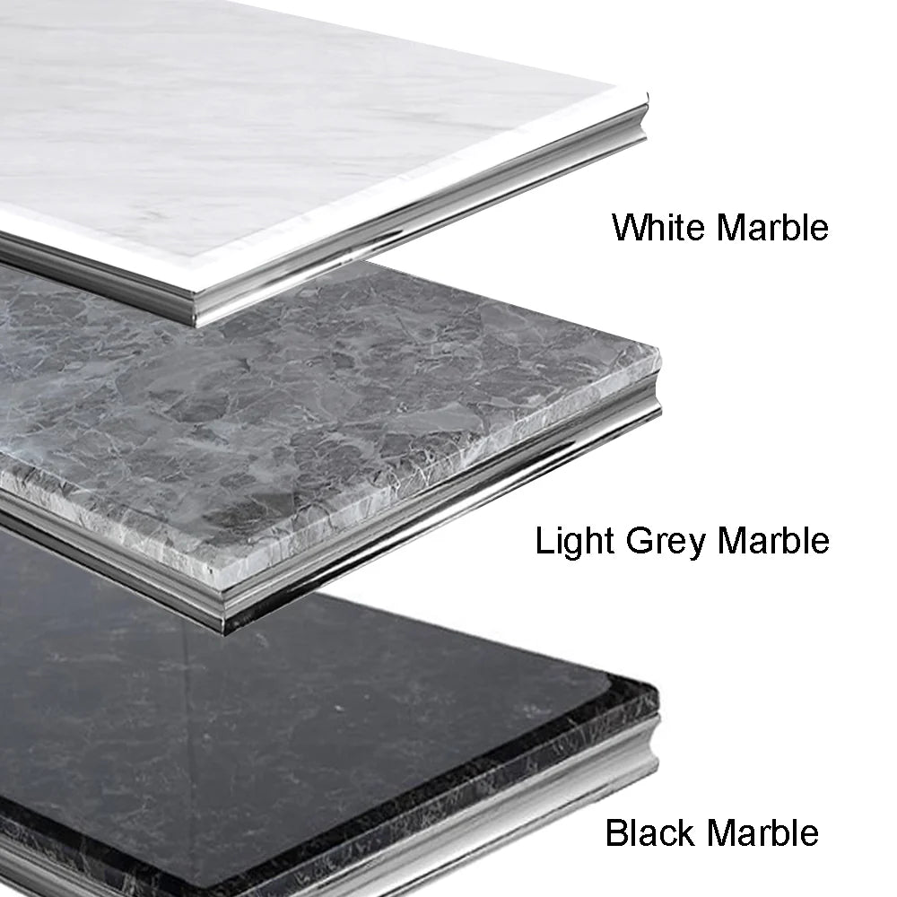MNS Louis Chrome Coffee Table