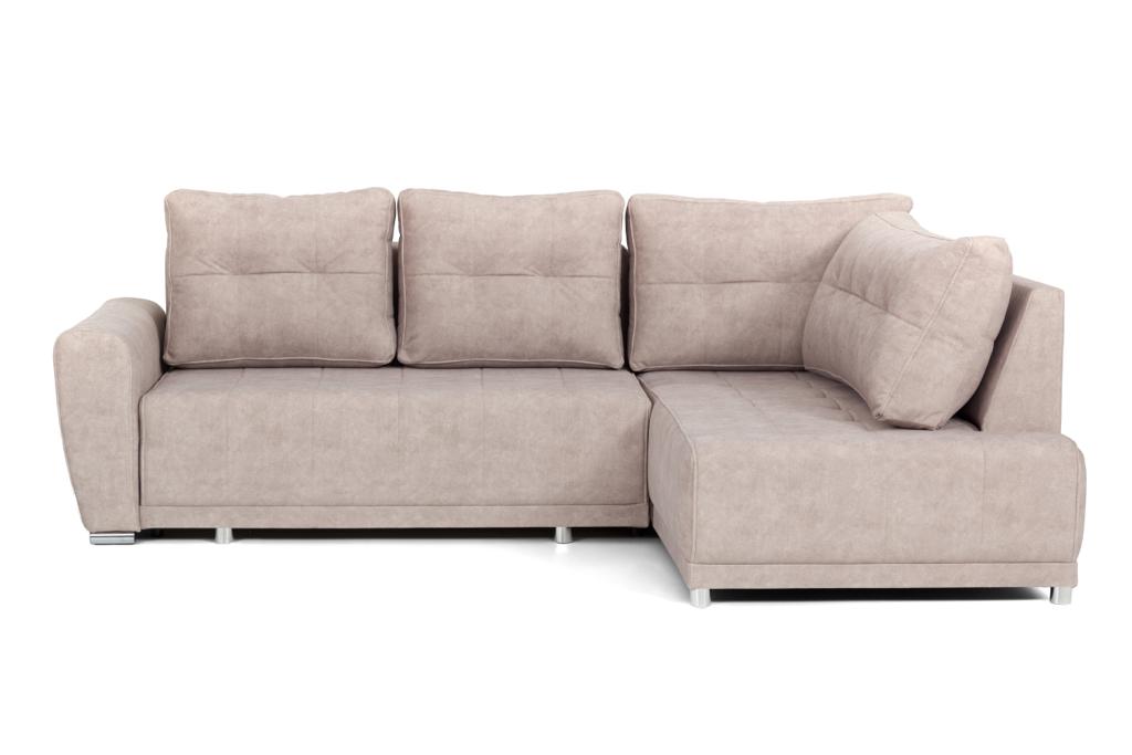 Malmo Velvet Corner Sofa Bed With Storage