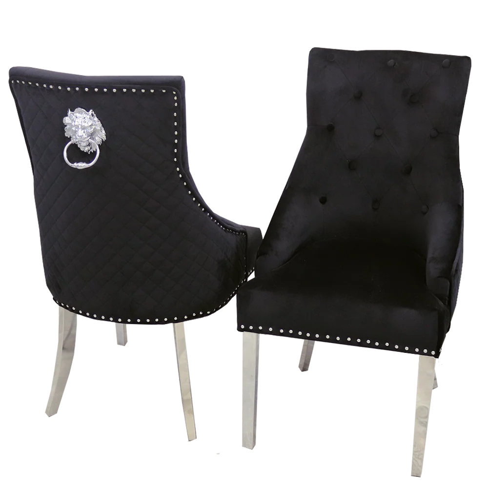 MNS Bentley Chrome Dining Chair
