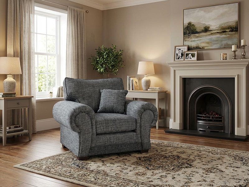 NEWTON ARMCHAIR GREY