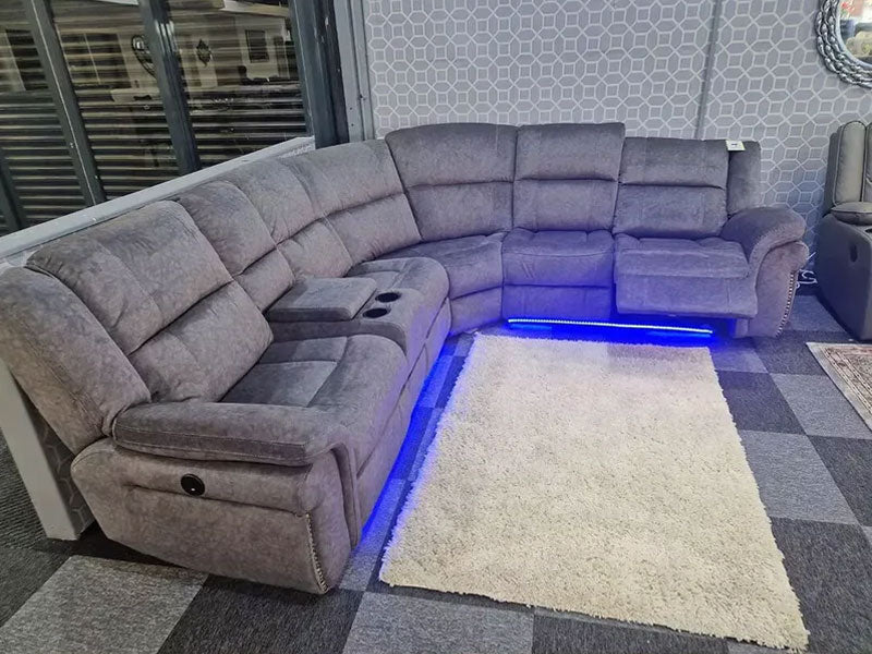 New In Design Berlin Fabric Corner Stylish Sofa