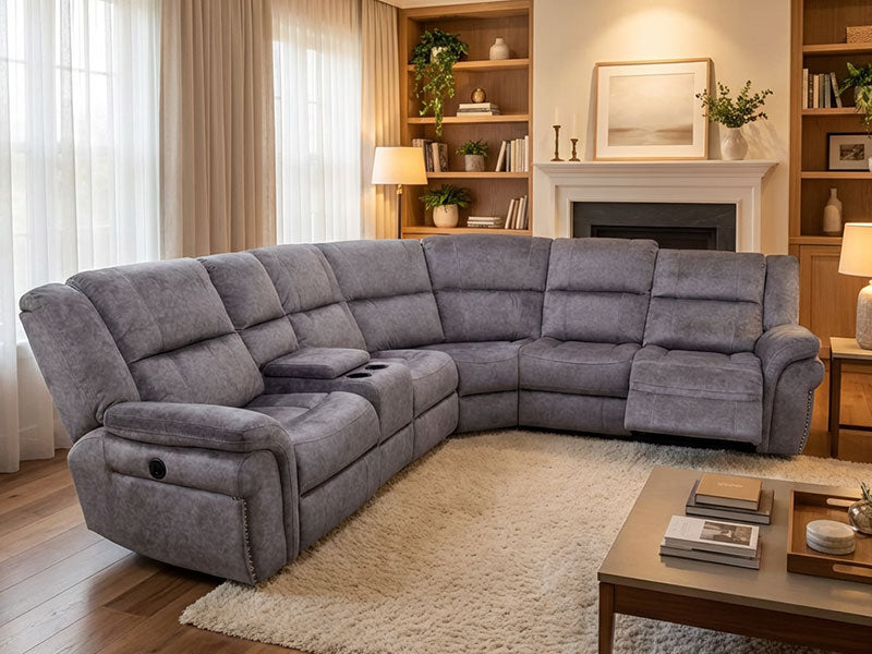 New In Design Berlin Fabric Corner Stylish Sofa