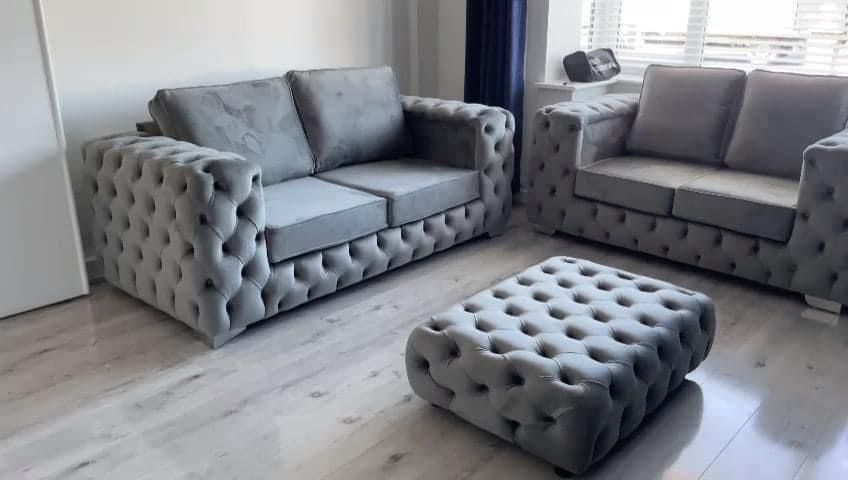 3+2 Ashton Chesterfield Sofa Set