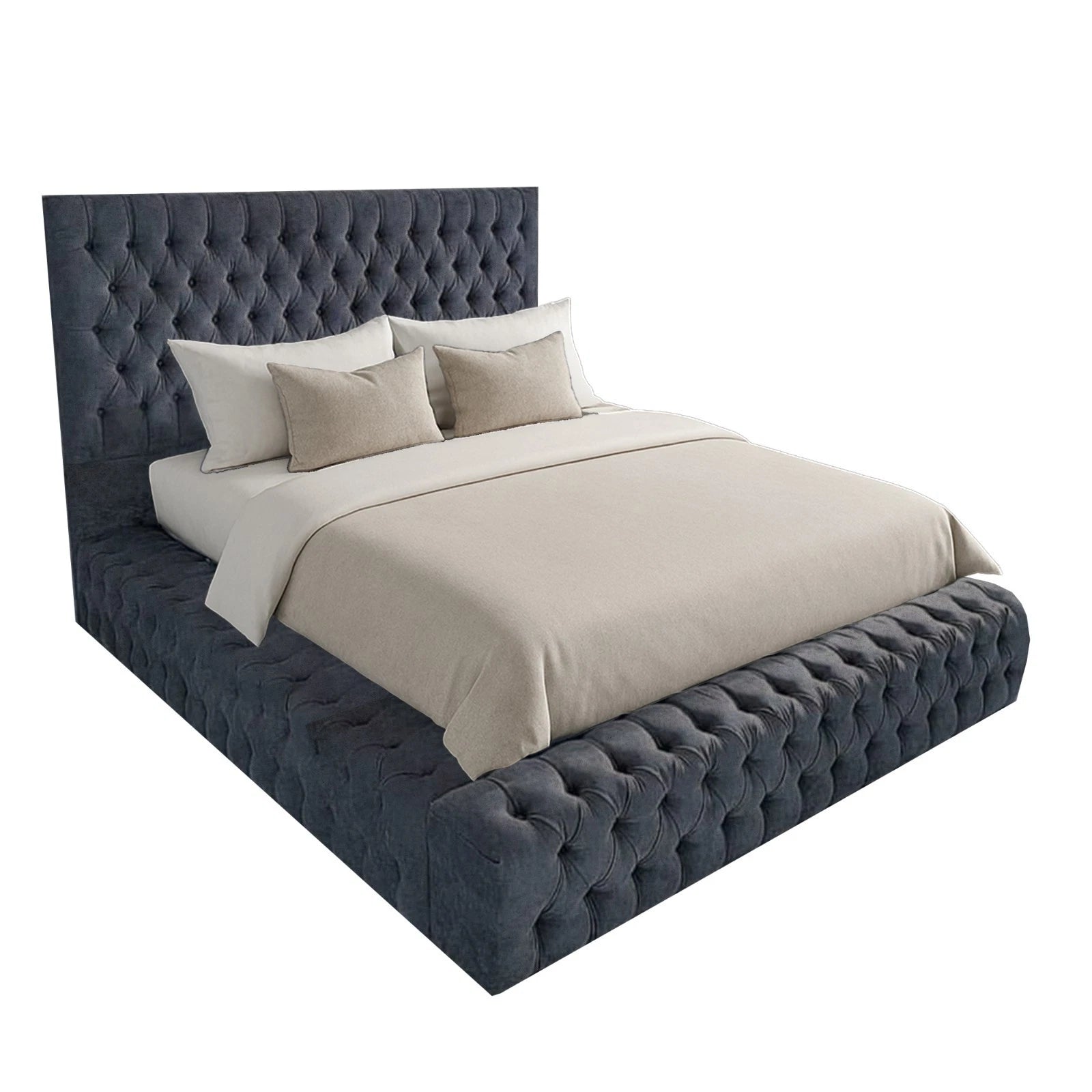 MNS Any Size Ambassador Bed with Mattress Included - Gas lift option available