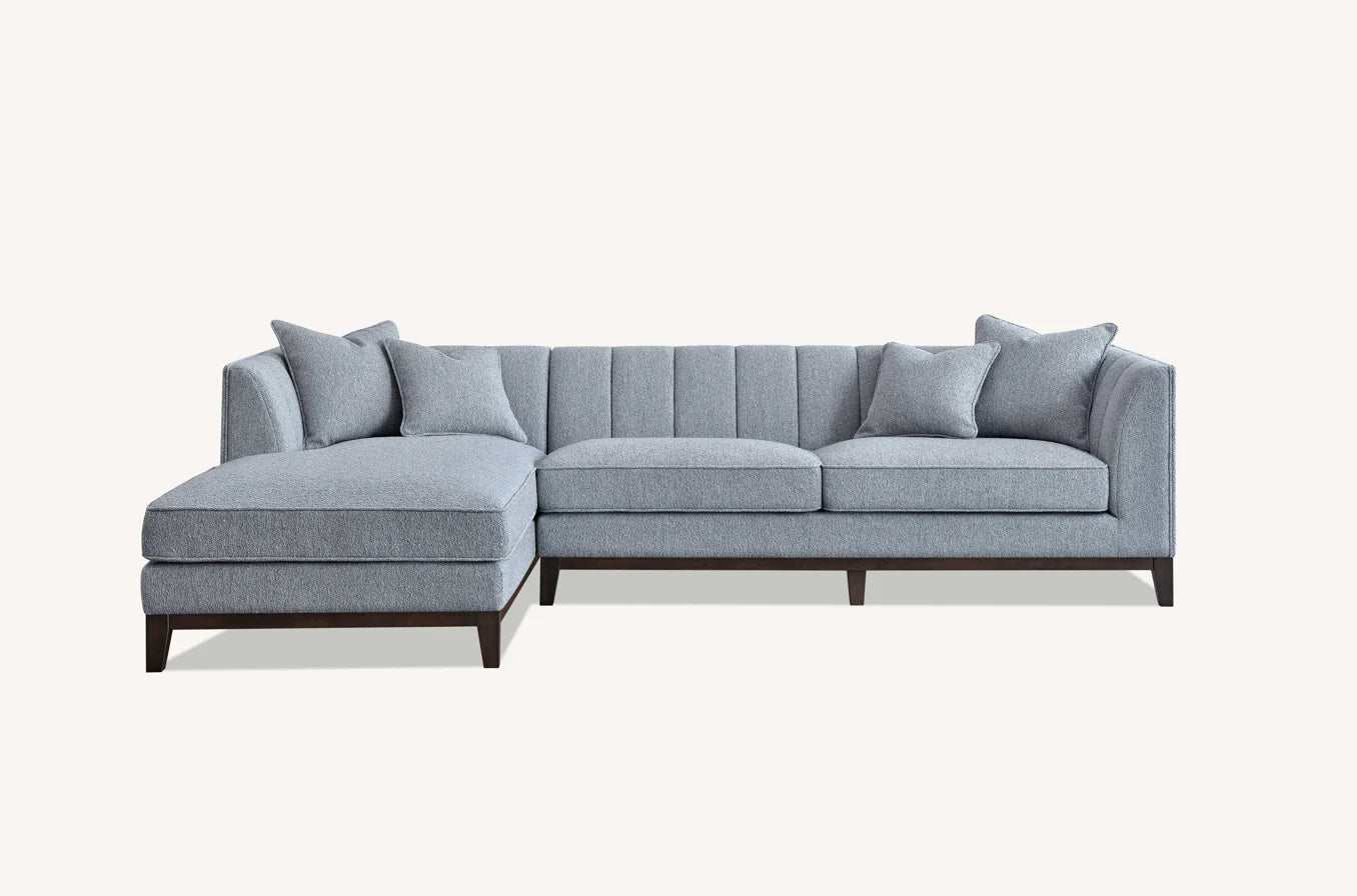 MNS Aluxo Cooper Right or Left Hand Corner Sofa in Dolphin Boucle