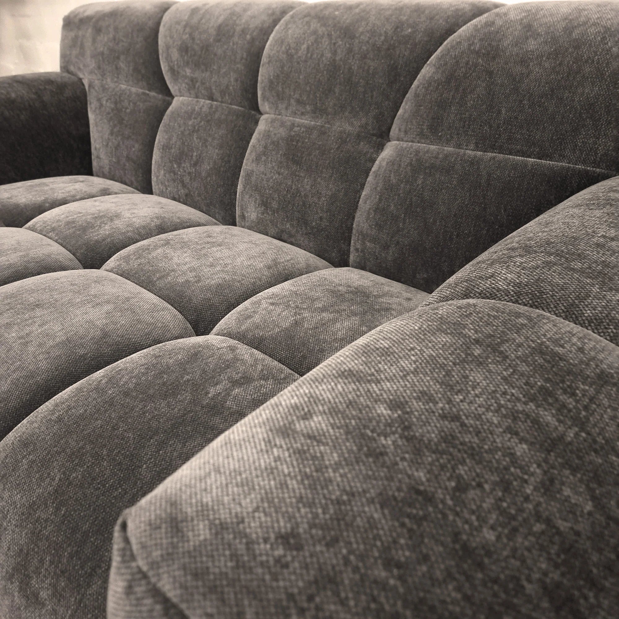 MNS Aluxo Harlem Sofa Range in Chocolate Velvet