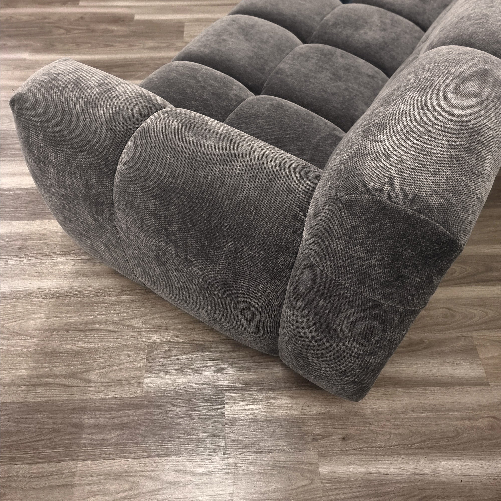 MNS Aluxo Harlem Sofa Range in Chocolate Velvet