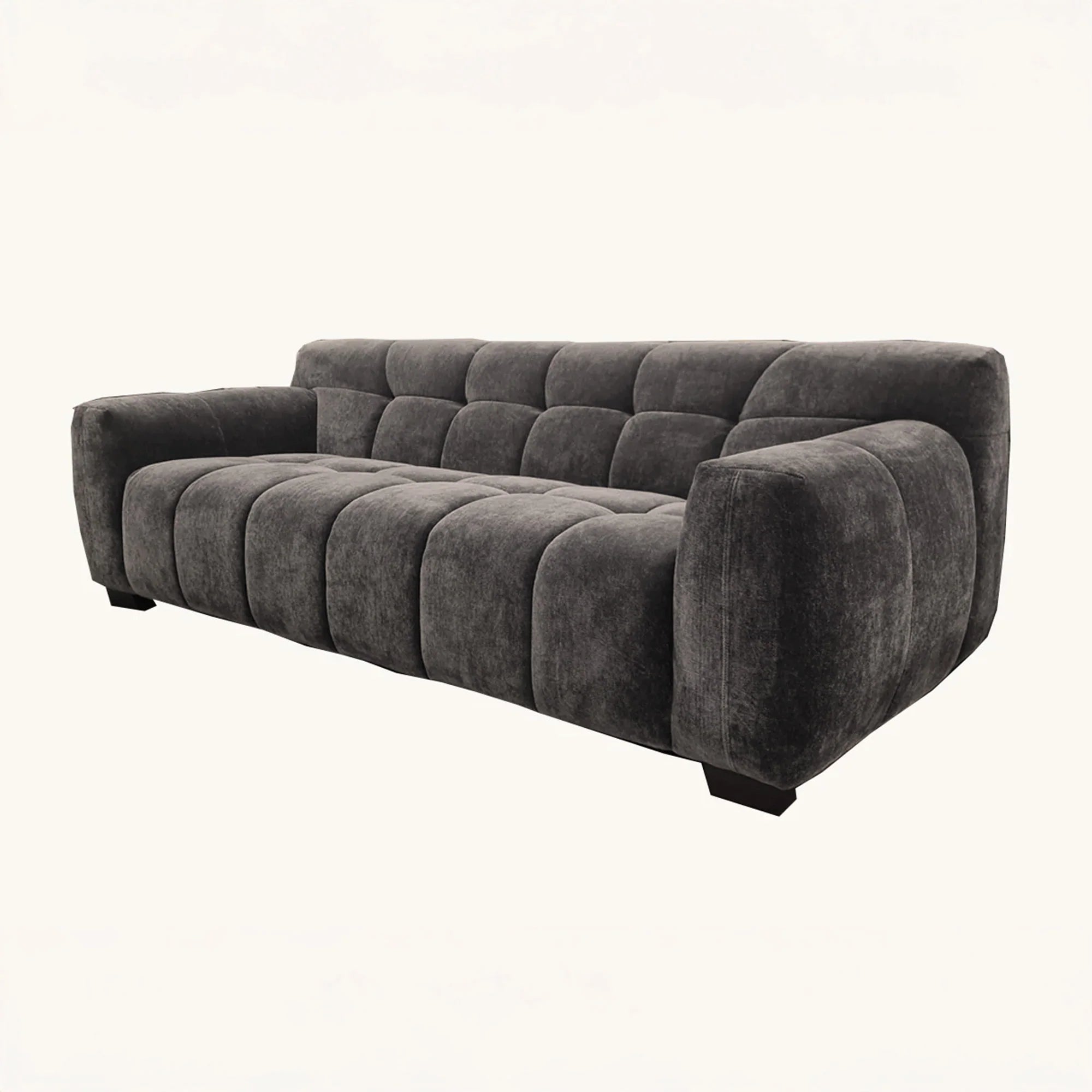MNS Aluxo Harlem Sofa Range in Chocolate Velvet