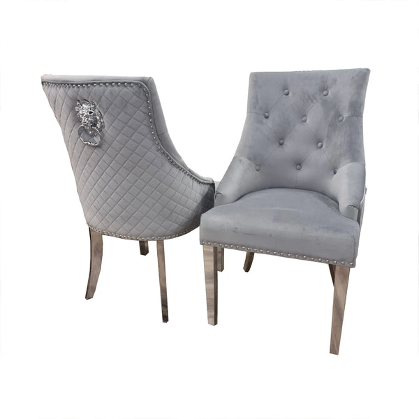 MNS Bentley Chrome Dining Chair