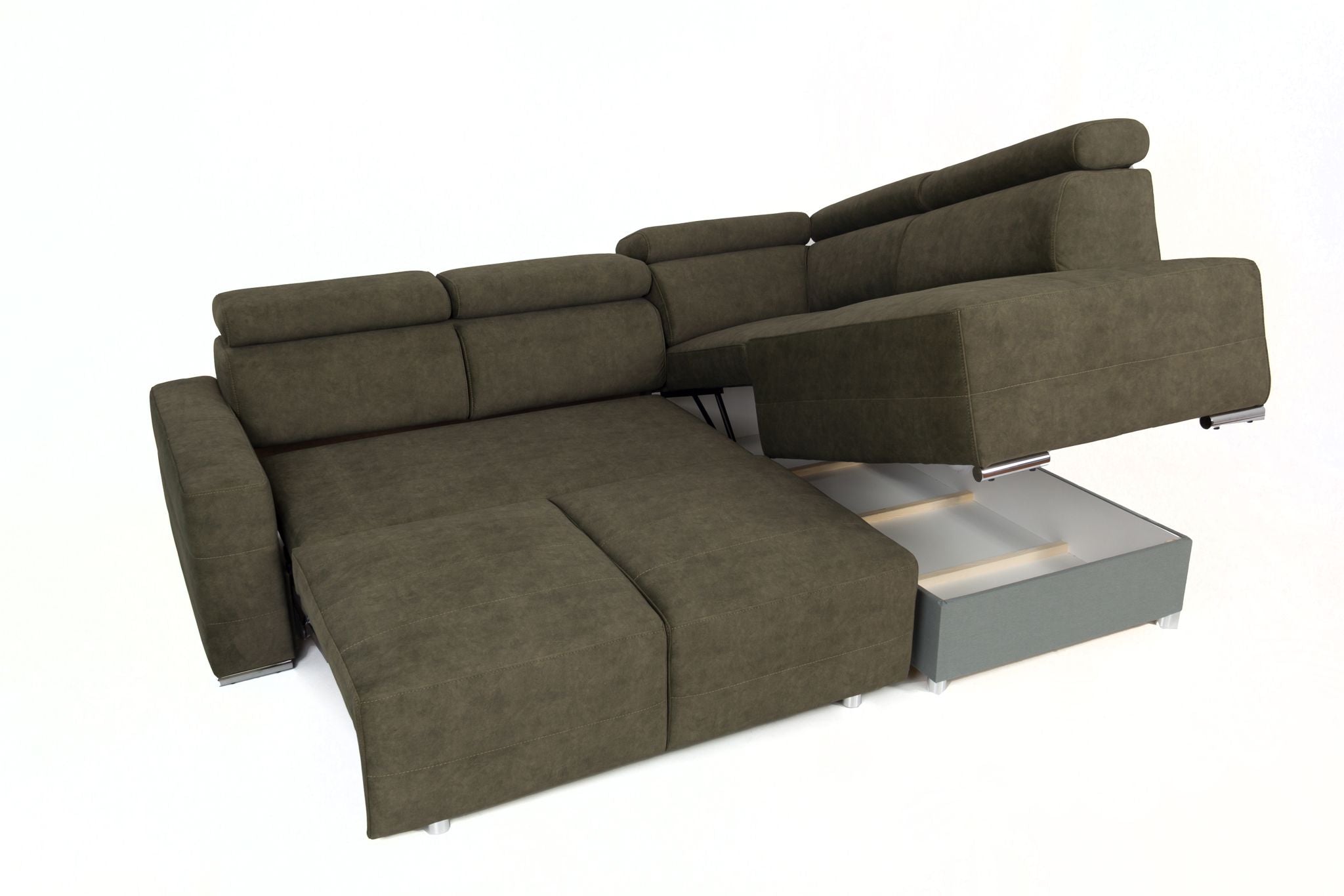 Bergamo Sofa Bed With Storage/Pull Out Couch