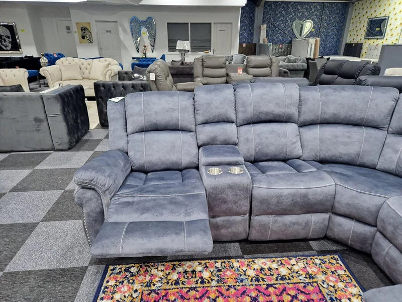 New In Design Berlin Fabric Corner Stylish Sofa