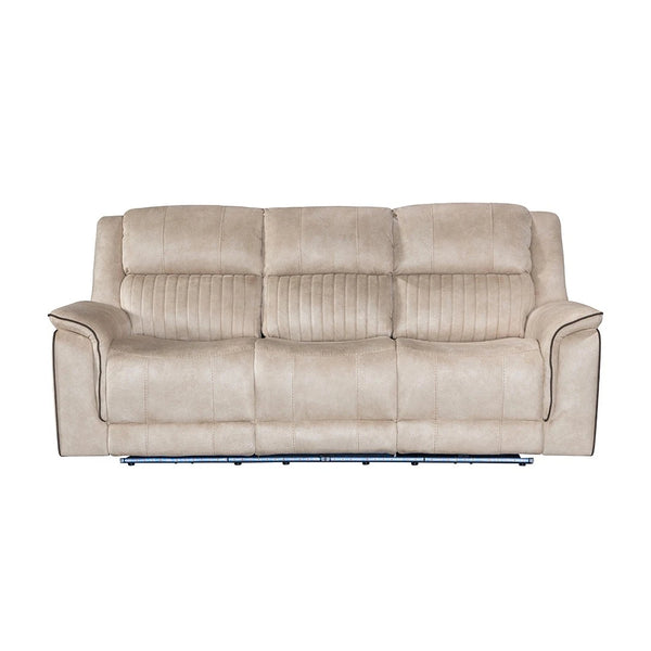 MNS Geneva Pro Fabric Electric Recliner Sofa 3+2+1 Set Wireless/Bluetooth/USB/Led