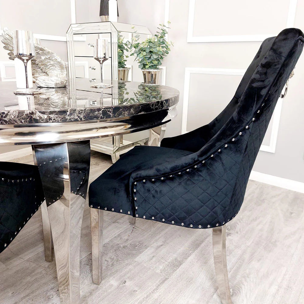 MNS Bentley Chrome Dining Chair