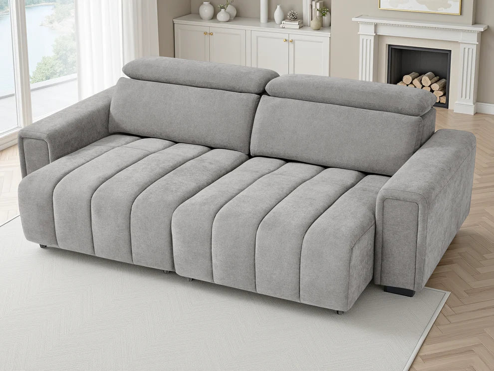 MNS Molly Electric Sofabed Grey 3 Seater