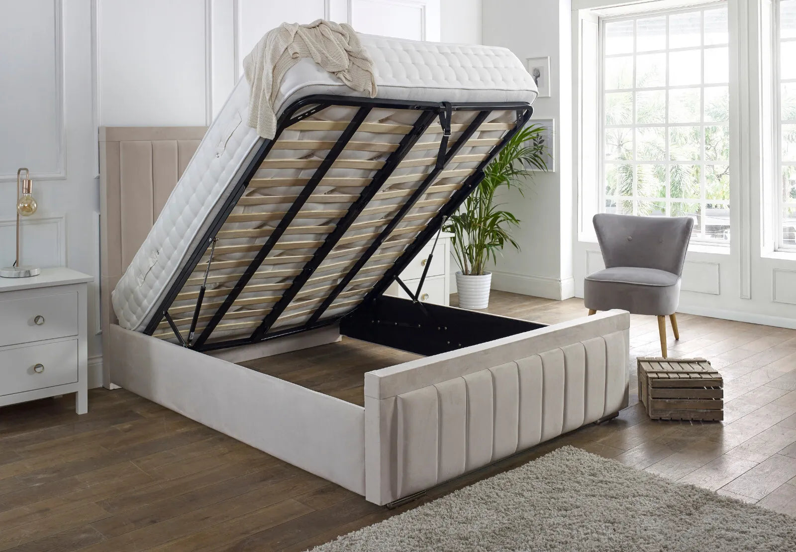 Milan Bed With Mattress