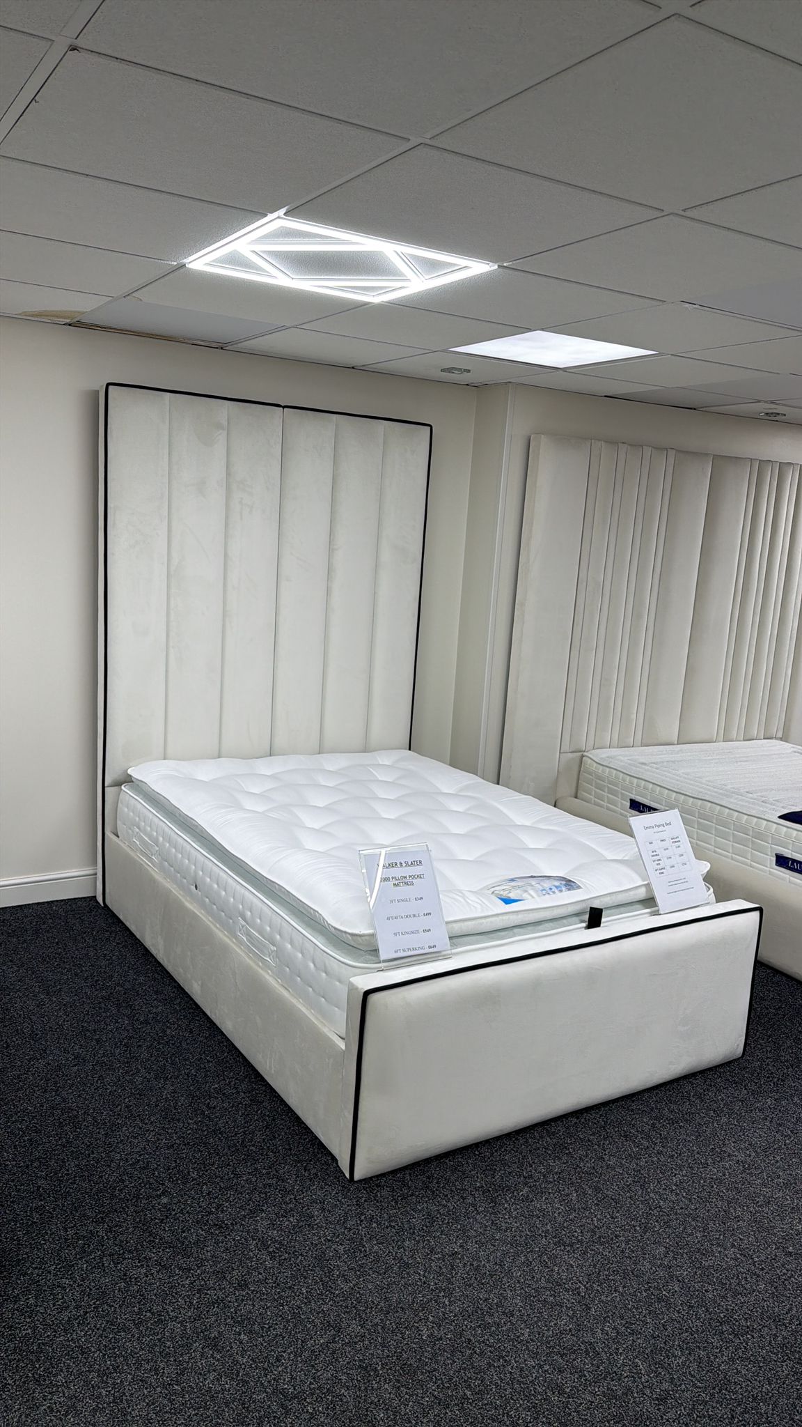 MNS CAMBRIDGE PIPING BED FRAME