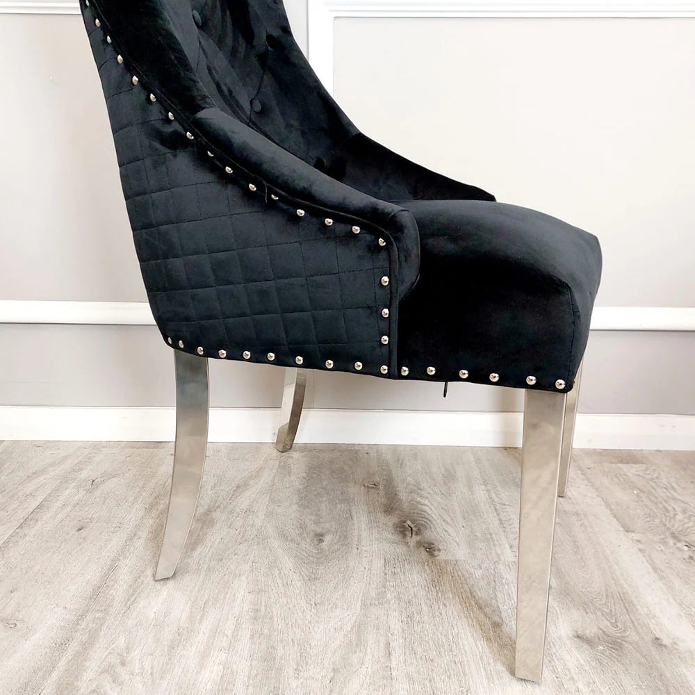 MNS Bentley Chrome Dining Chair