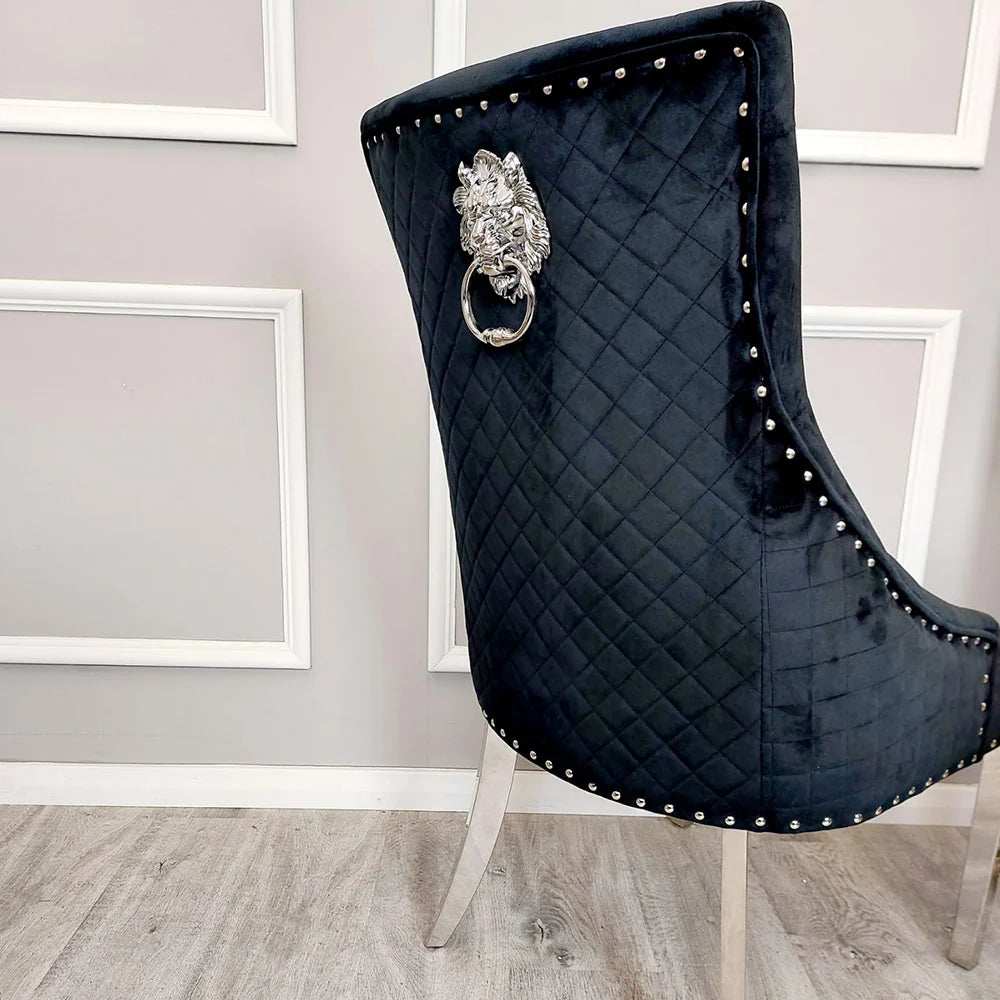 MNS Bentley Chrome Dining Chair