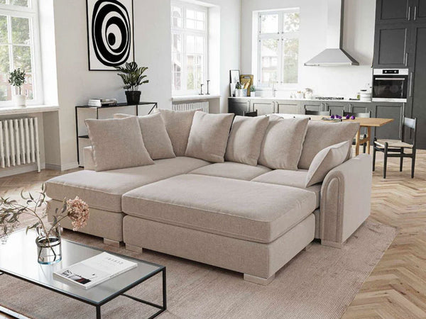 Modular L-Shaped Sofa With Chaise