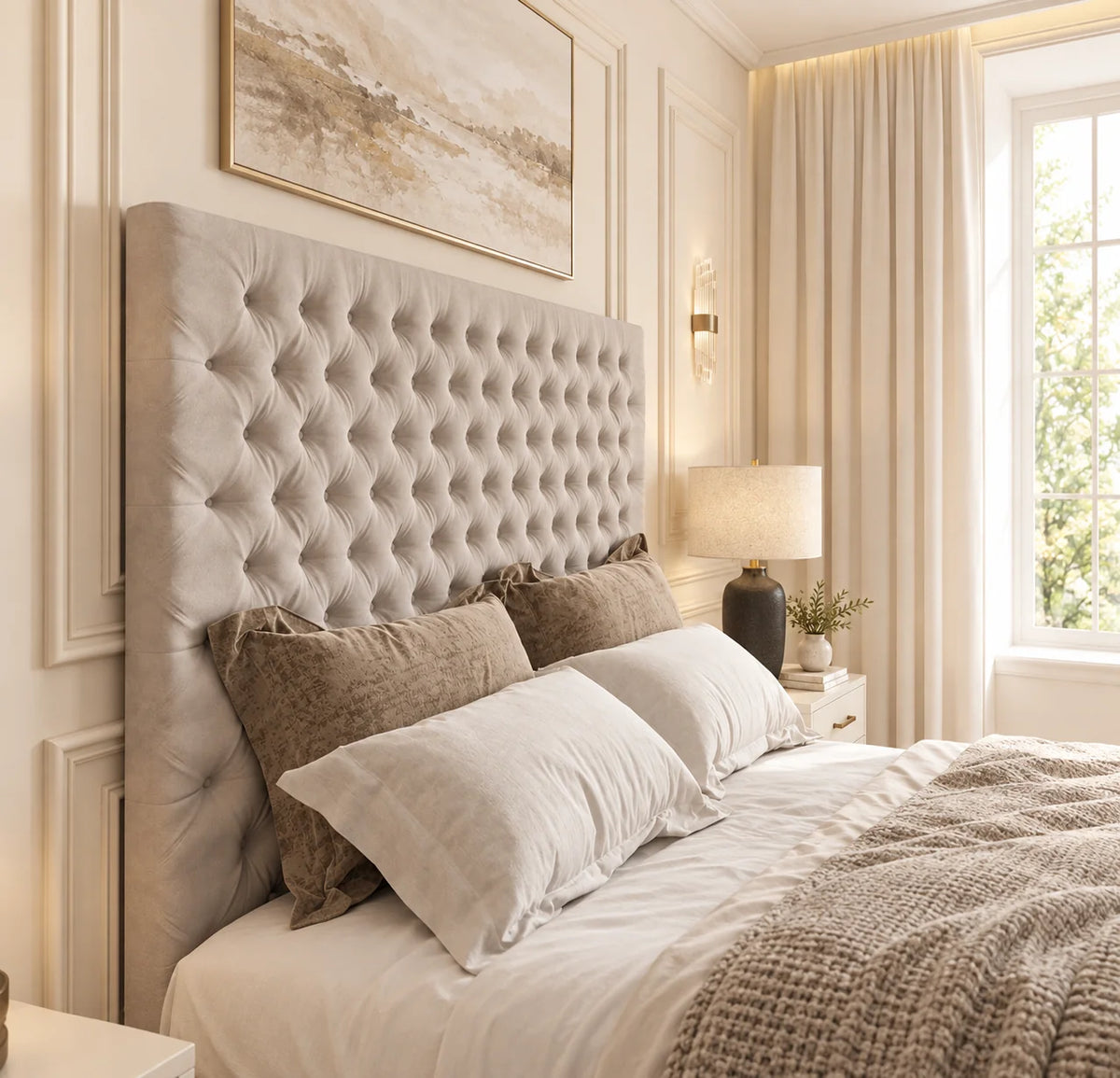 MNS Chesterfield Tv Bed Frame