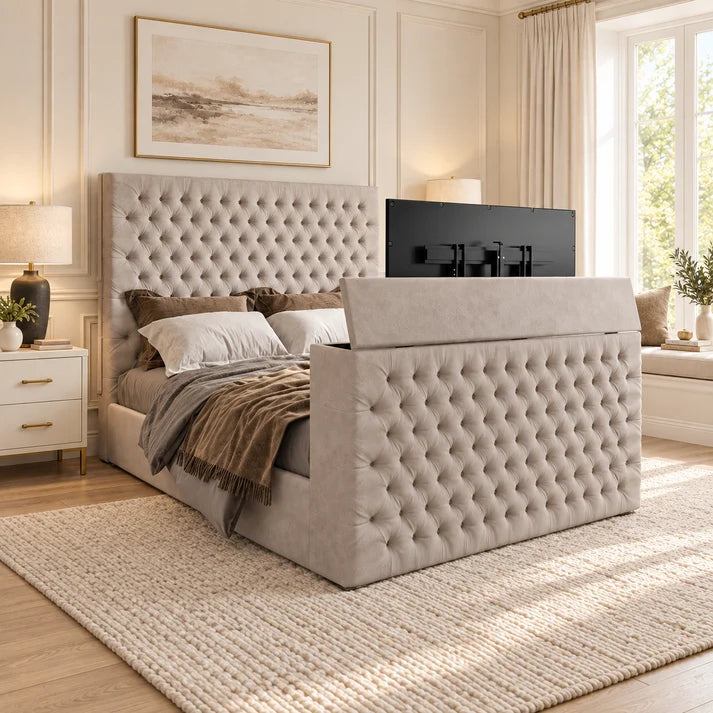 MNS Chesterfield Tv Bed Frame